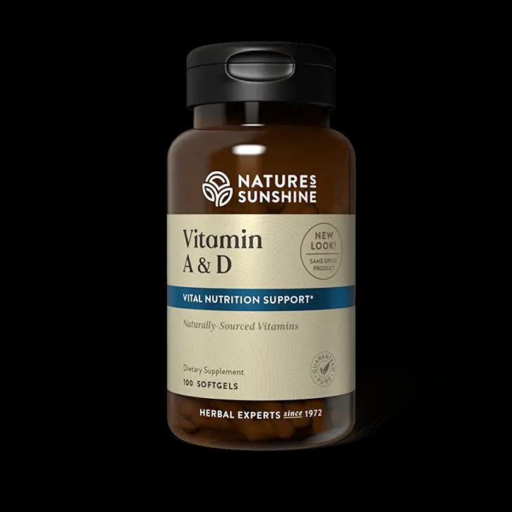 Vitamin A & D (100 softgel capsules)